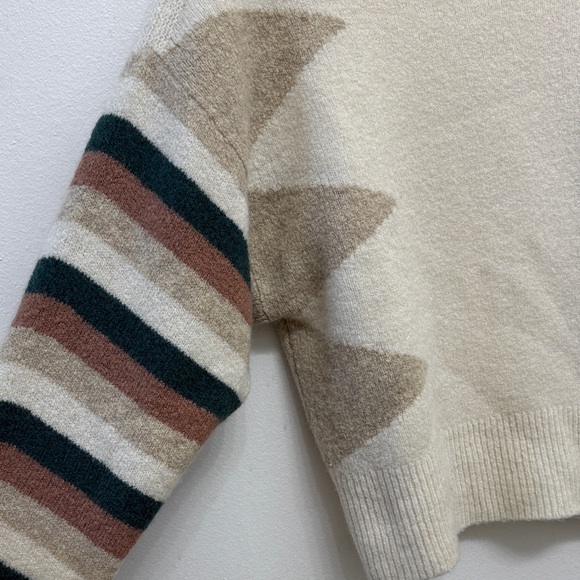 Madewell Cream and Multicolor Striped Sweater - Picture 5 of 5